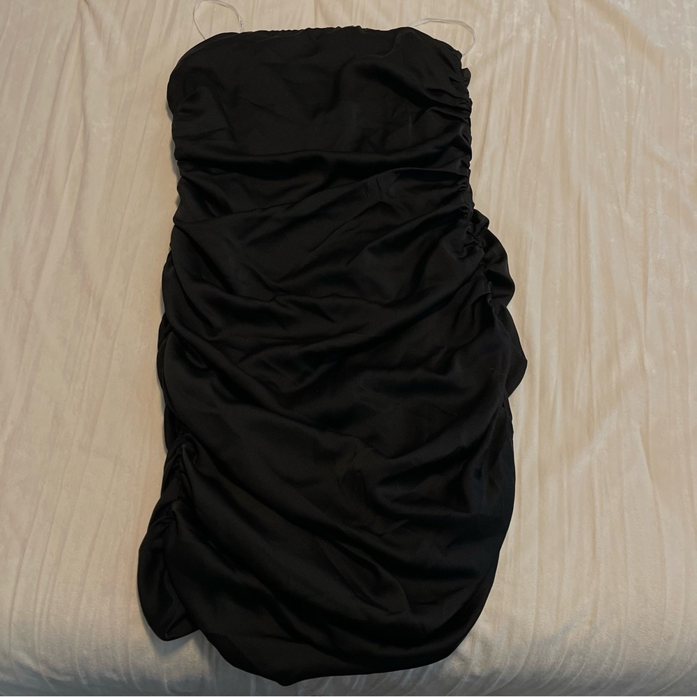 Lulus silk bodycon mini dress